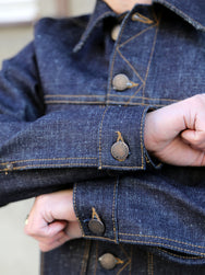 Freenote Cloth CD-1 Classic Jacket – 17oz Blue Slub Denim (M0004301-17OZ)