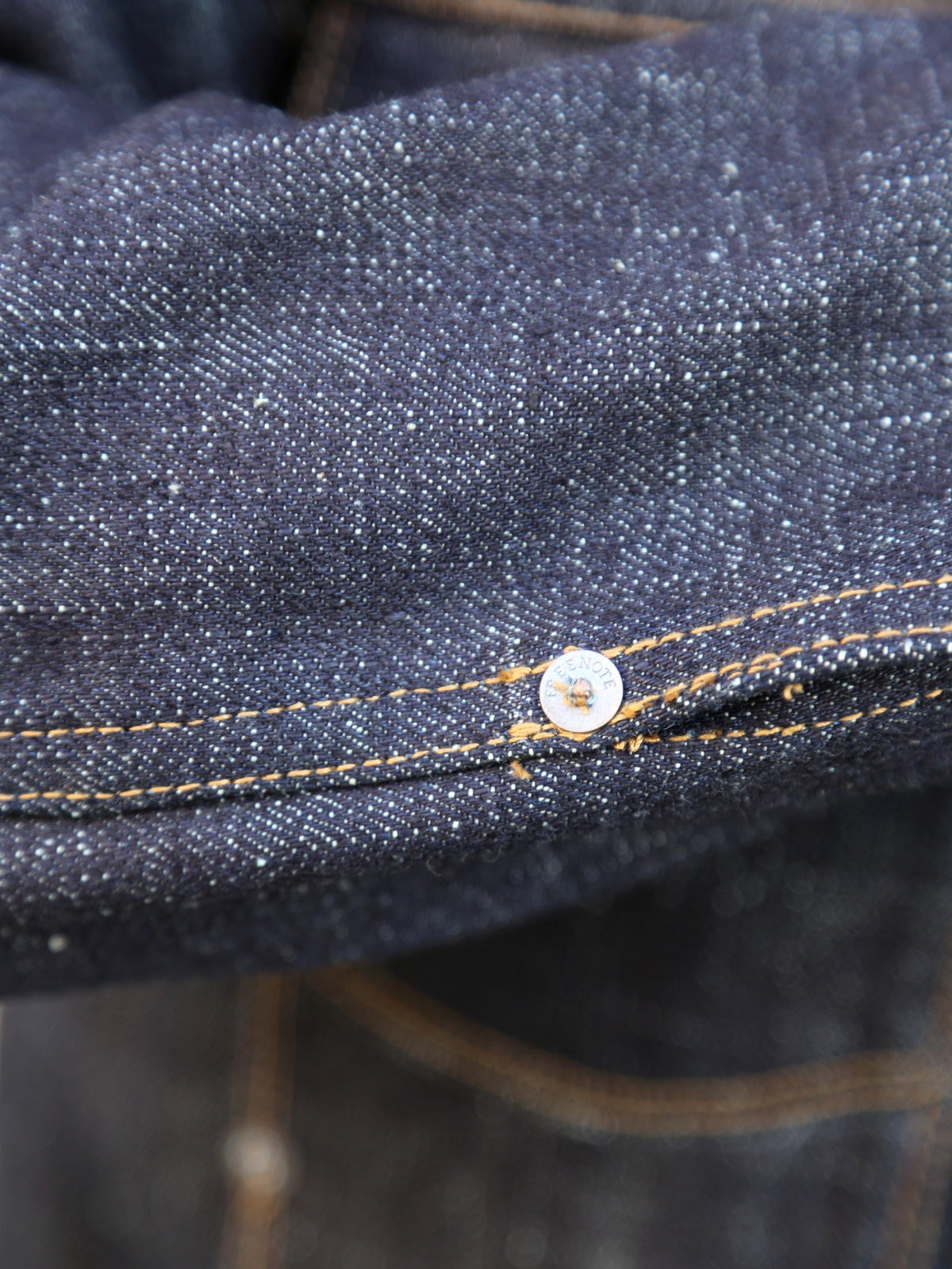 Freenote Cloth CD-1 Classic Jacket – 17oz Blue Slub Denim (M0004301-17OZ)