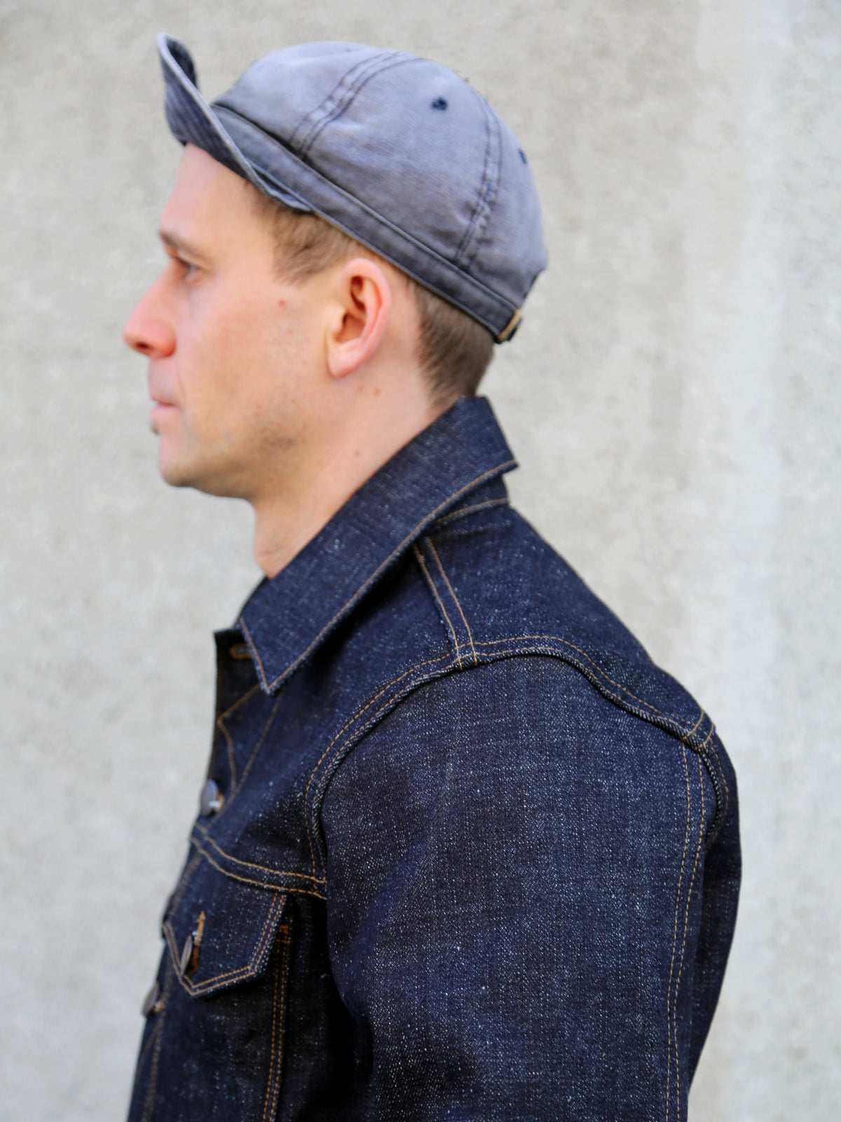 Freenote Cloth CD-1 Classic Jacket – 17oz Blue Slub Denim (M0004301-17OZ)