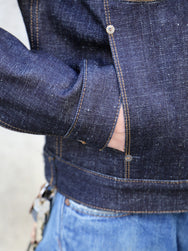Freenote Cloth CD-1 Classic Jacket – 17oz Blue Slub Denim (M0004301-17OZ)