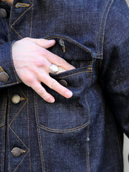 Freenote Cloth CD-1 Classic Jacket – 17oz Blue Slub Denim (M0004301-17OZ)