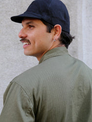 Nudie Jeans Buddy Herringbone Chore Jacket – Olive (160893)