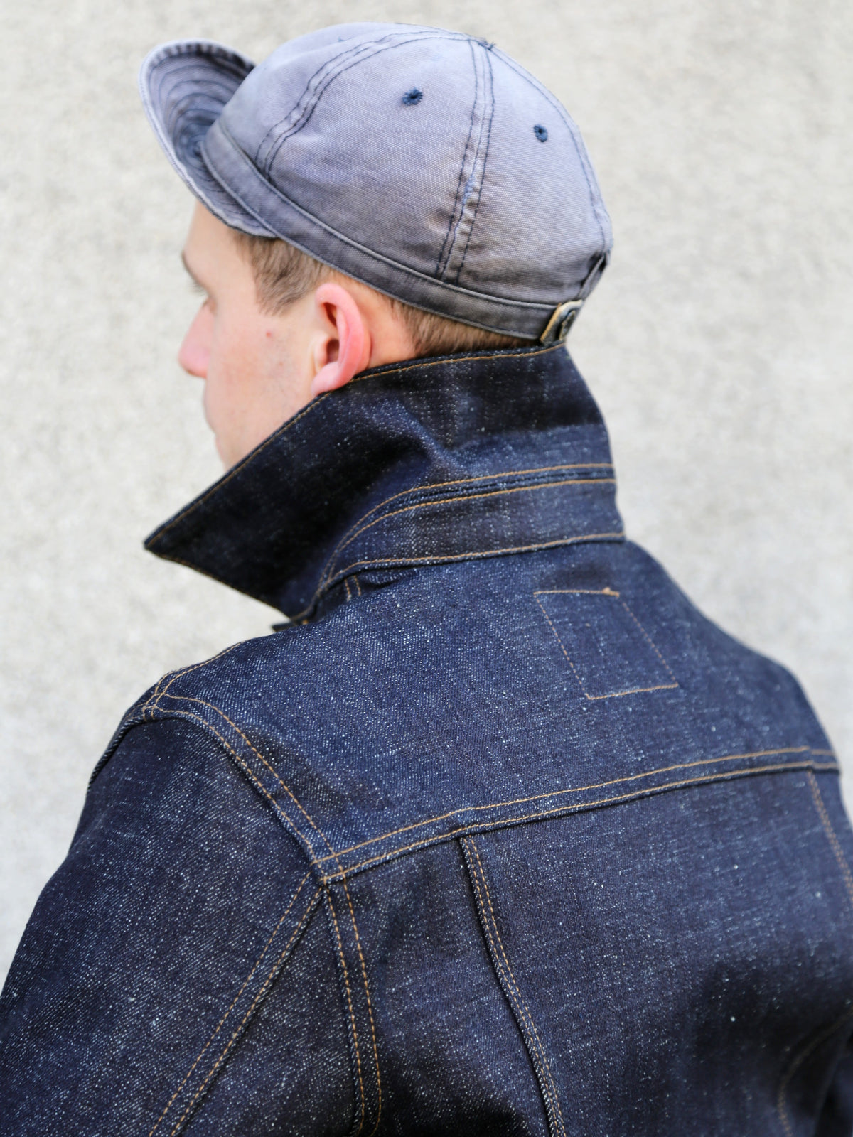 Freenote Cloth CD-1 Classic Jacket – 17oz Blue Slub Denim (M0004301-17OZ)