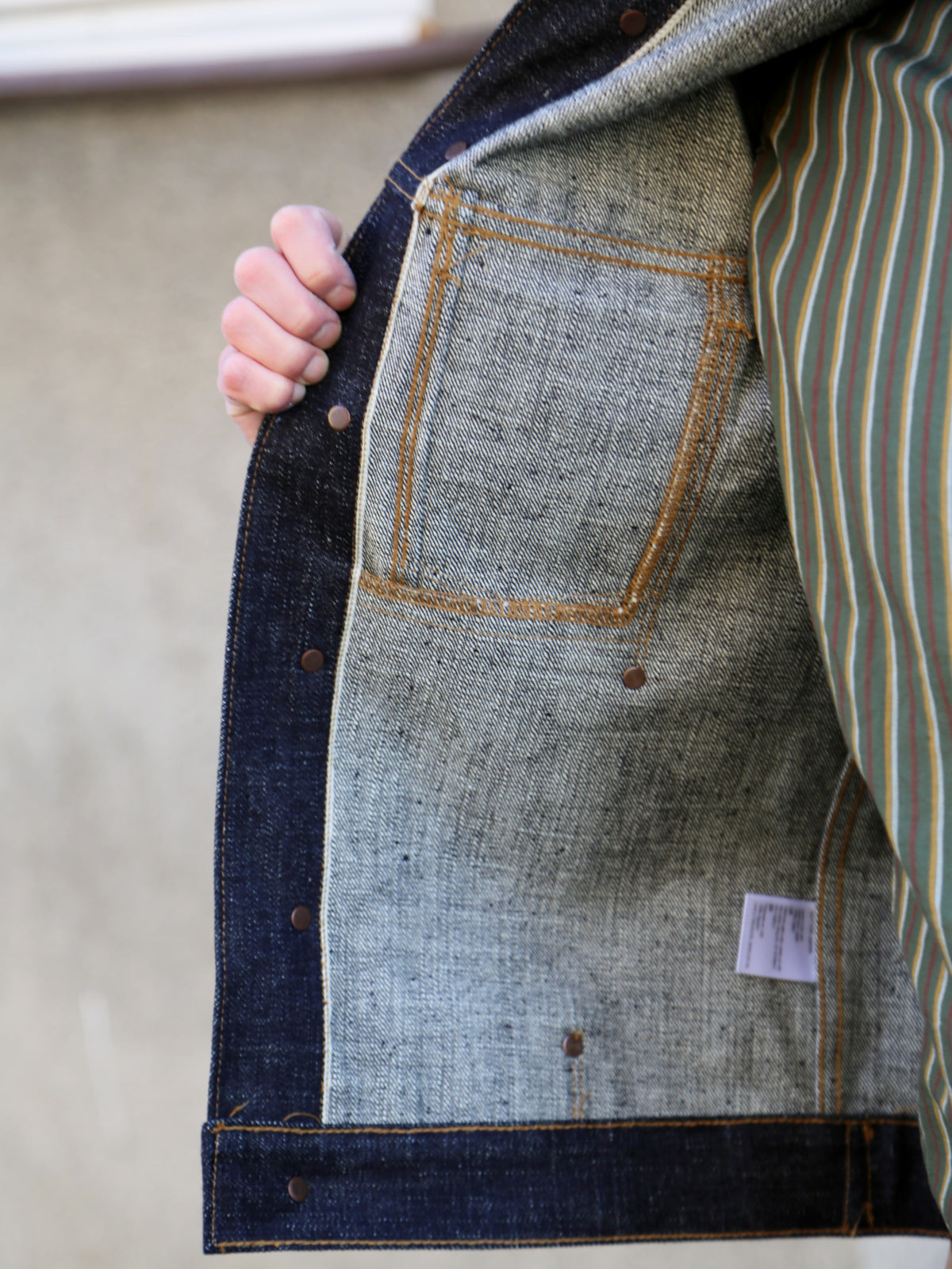 Freenote Cloth CD-1 Classic Jacket – 17oz Blue Slub Denim (M0004301-17OZ)