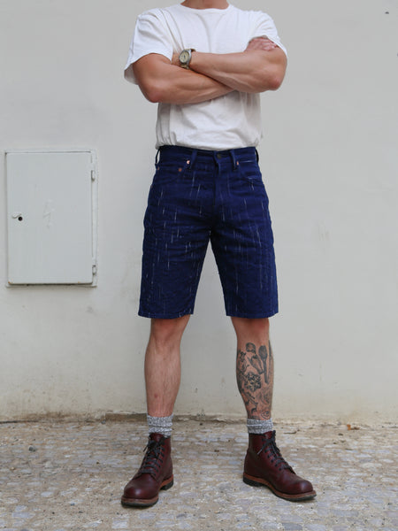Studio d'Artisan D1843 15Oz. "Kasuri" Selvedge Shorts