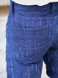 Studio d'Artisan D1843 15Oz. "Kasuri" Selvedge Shorts