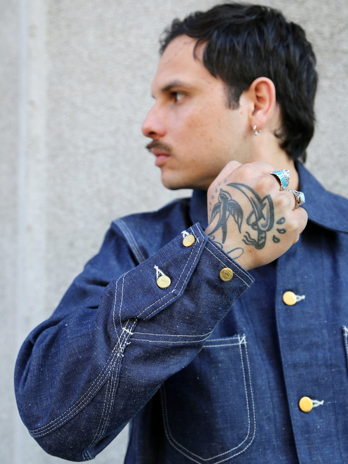 Bryceland's Chore Coat – Indigo