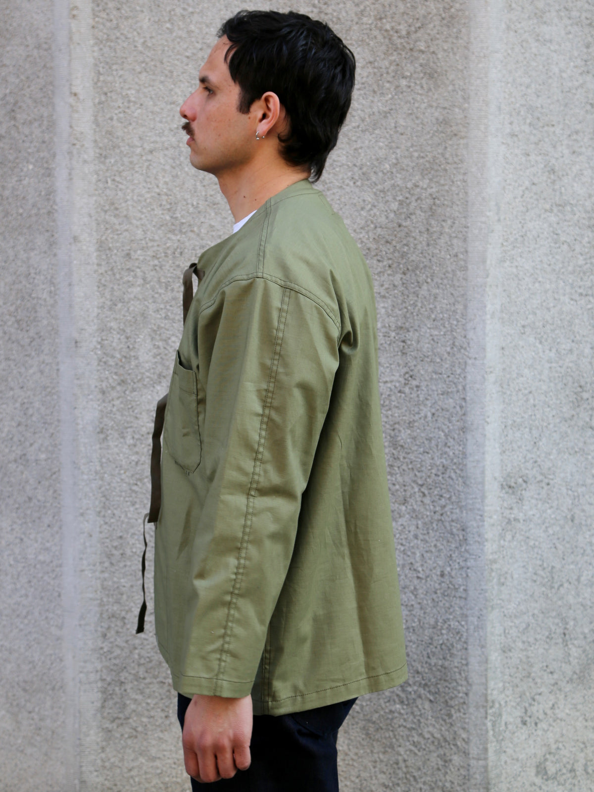 The Real McCoy's USN Medical Department Sleeping Shirt – Olive (MS25008)