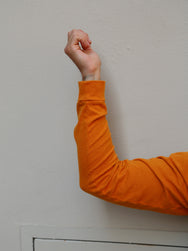 Indigofera Dale Sweater - Gold / Cocatoo White