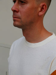 Indigofera Dale Sweater - Gold / Cocatoo White