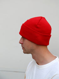 Nudie Jeans Falksson Beanie - NJCO Red