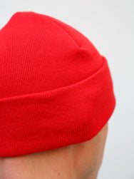 Nudie Jeans Falksson Beanie - NJCO Red