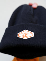 Nudie Jeans Falksson Beanie - NJCO Black