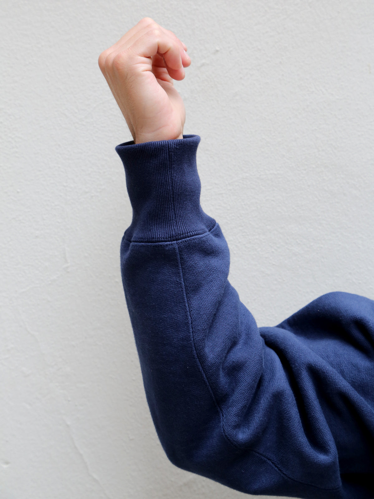 The Real McCoy's MC20114 Heavyweight Crewneck Sweatshirt - Navy