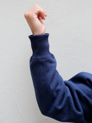 The Real McCoy's MC20114 Heavyweight Crewneck Sweatshirt - Navy