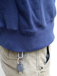 The Real McCoy's MC20114 Heavyweight Crewneck Sweatshirt - Navy