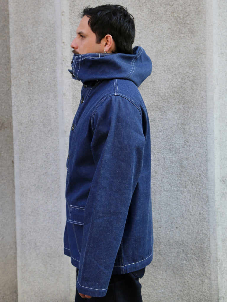 The Real McCoy's U.S. Navy Denim Parka – Indigo (MJ24107