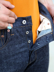 Indigofera Kain Jeans – Kobakama Wolly Denim (65-19-99)