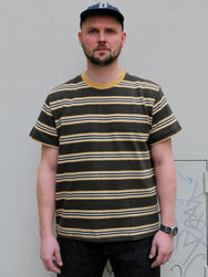 Nudie Jeans Leif Mud Stripe T-Shirt – Multi (131873)