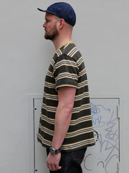 Nudie Jeans Leif Mud Stripe T-Shirt – Multi (131873)