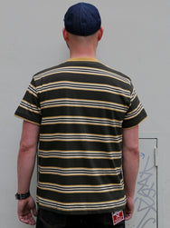 Nudie Jeans Leif Mud Stripe T-Shirt – Multi (131873)