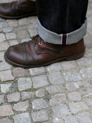 Momotaro 0906-V 15.7oz Zimbabwe Cotton Wide Straight Jeans