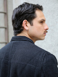 Hansen Garments Charlie Easy Three Button Blazer – Black Gauze (29-58-2)