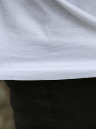 Blue Blanket Denim Heads 10th Anniversary Printed Tubular T-shirt – White (TS9 IT78)
