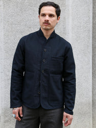 Hansen Garments Erling Refined Work Jacket – Black Canvas (27-90-2)