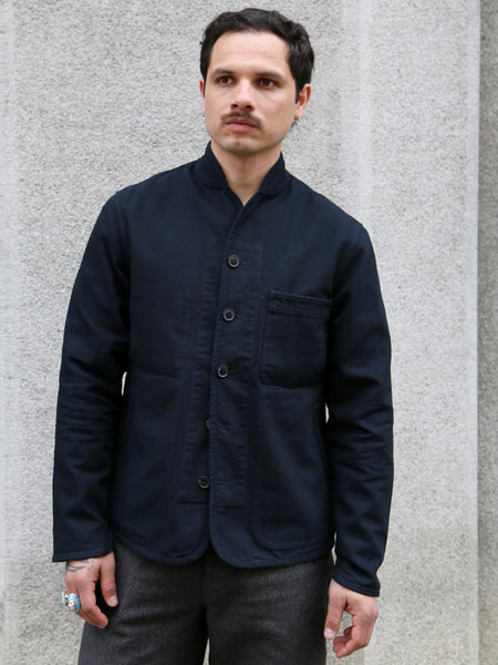 Hansen Garments Erling Refined Work Jacket – Black Canvas (27-90-2)