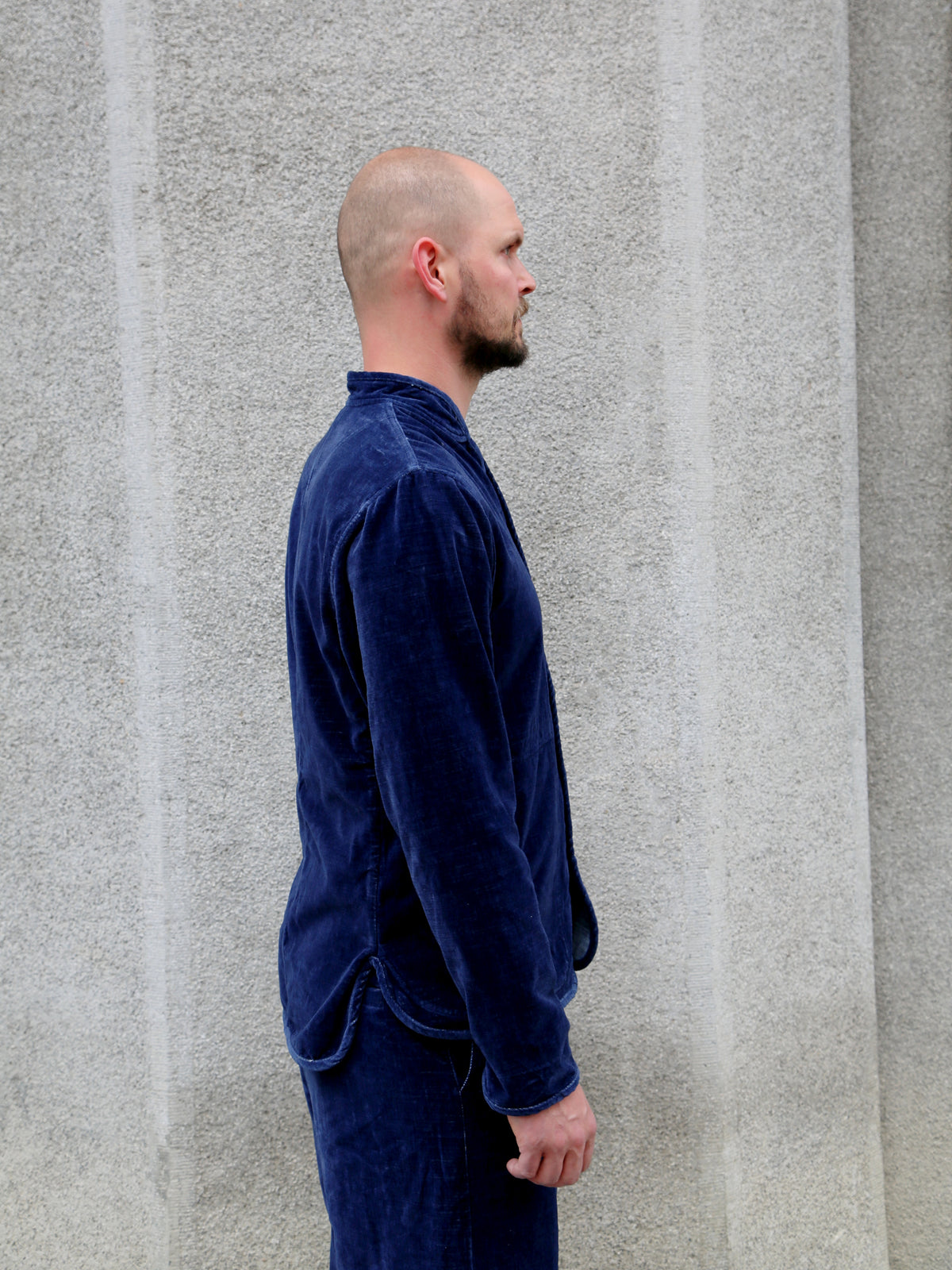 Hansen Garments 26-28-4 Erling Quilted Work Jacket - Velvet Indigo