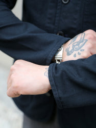 Hansen Garments Erling Refined Work Jacket – Black Canvas (27-90-2)