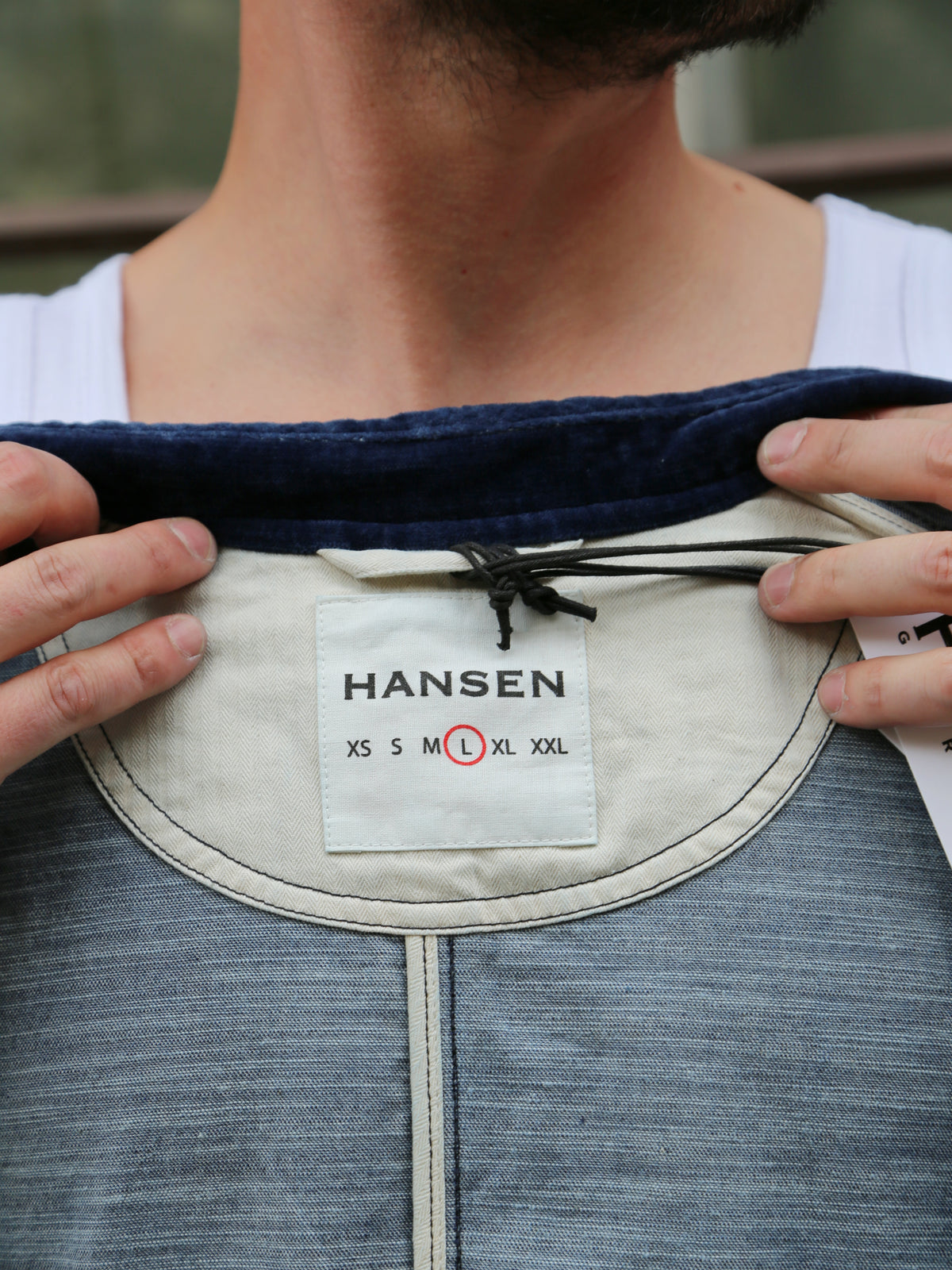 Hansen Garments 26-28-4 Erling Quilted Work Jacket - Velvet Indigo