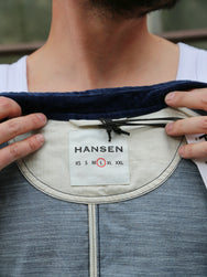 Hansen Garments 26-28-4 Erling Quilted Work Jacket - Velvet Indigo