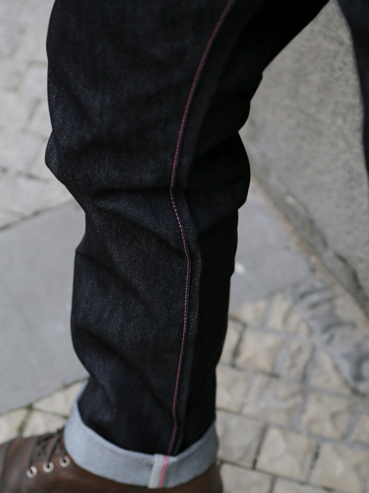 Momotaro G0605SL 14.5oz Indigo Silk Selvedge Denim Natural Tapered