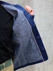 Blue Blanket Chore Jacket – Indigo (J25 TR81)