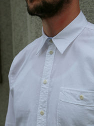 Hansen Garments 26-09-1 Henrik Casual Work Shirt - White