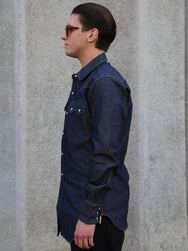 Bryceland's Denim Sawtooth Shirt – Indigo