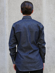 Bryceland's Denim Sawtooth Shirt – Indigo