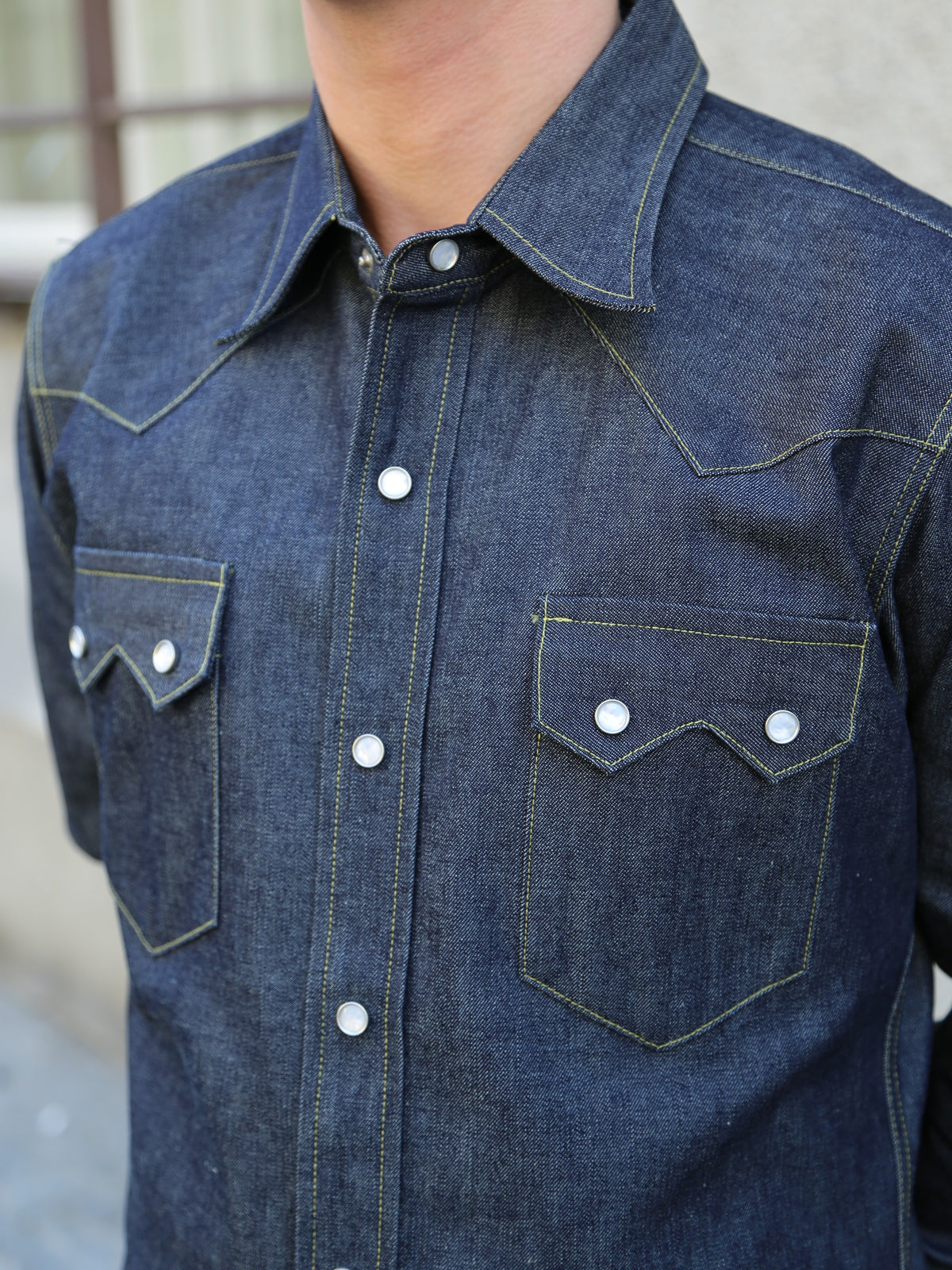 Bryceland's Denim Sawtooth Shirt – Indigo