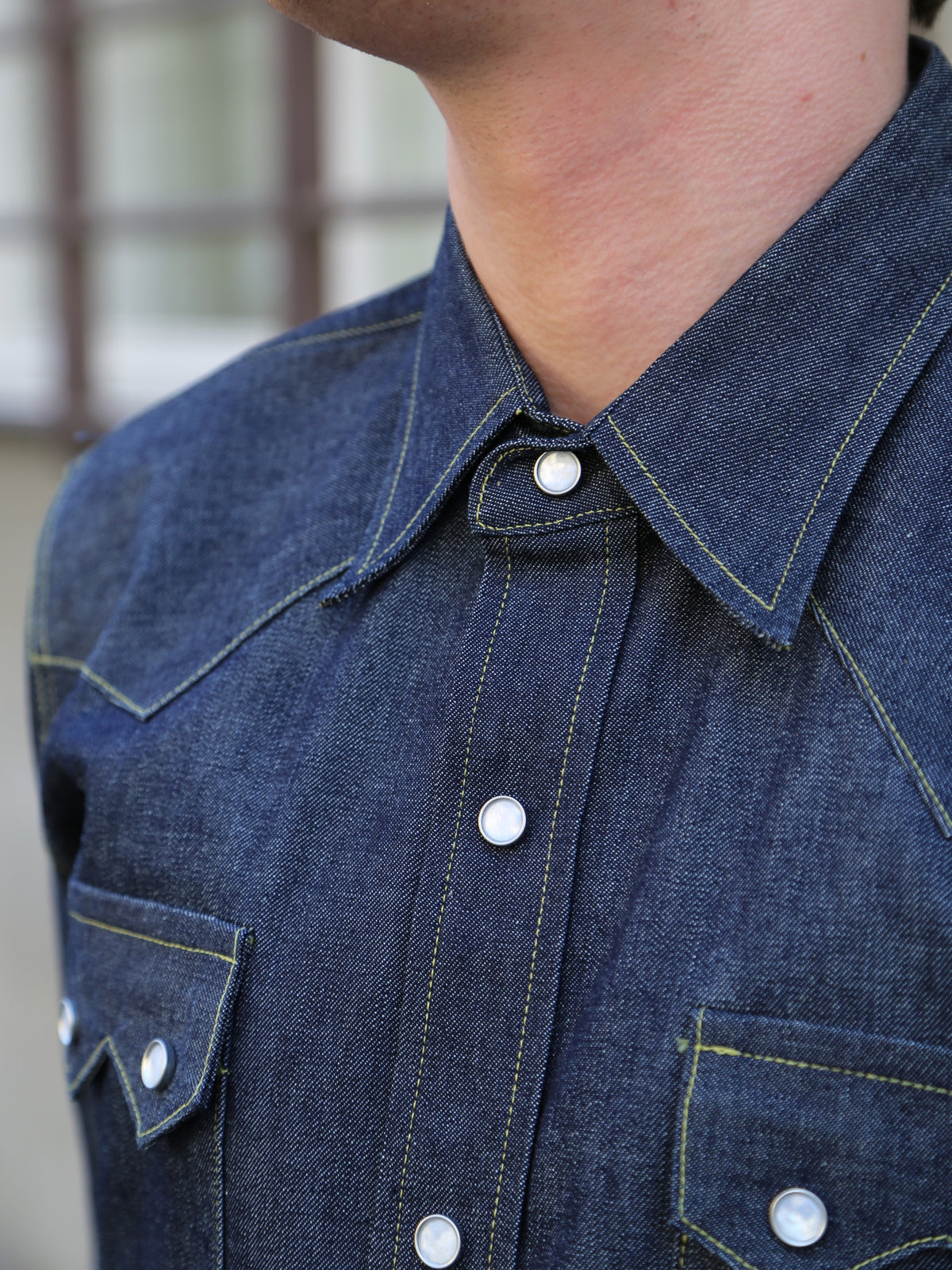Bryceland's Denim Sawtooth Shirt – Indigo