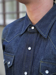Bryceland's Denim Sawtooth Shirt – Indigo