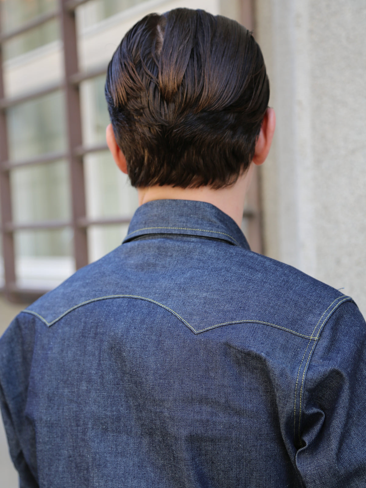 Bryceland's Denim Sawtooth Shirt – Indigo