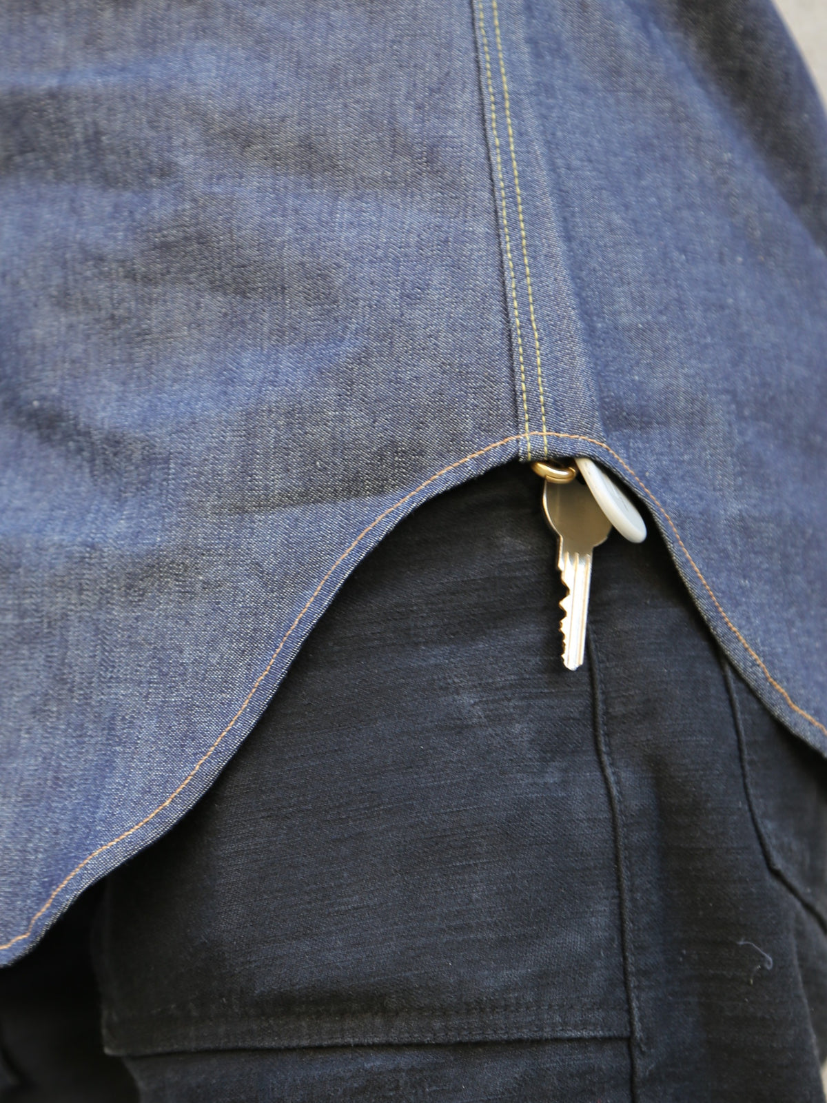 Bryceland's Denim Sawtooth Shirt – Indigo