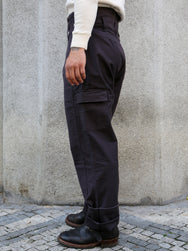 Black Sign Military Back Satin Combat Trousers – Mud Brown (BSSP-25510)