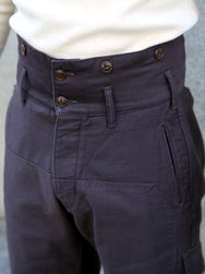 Black Sign Military Back Satin Combat Trousers – Mud Brown (BSSP-25510)