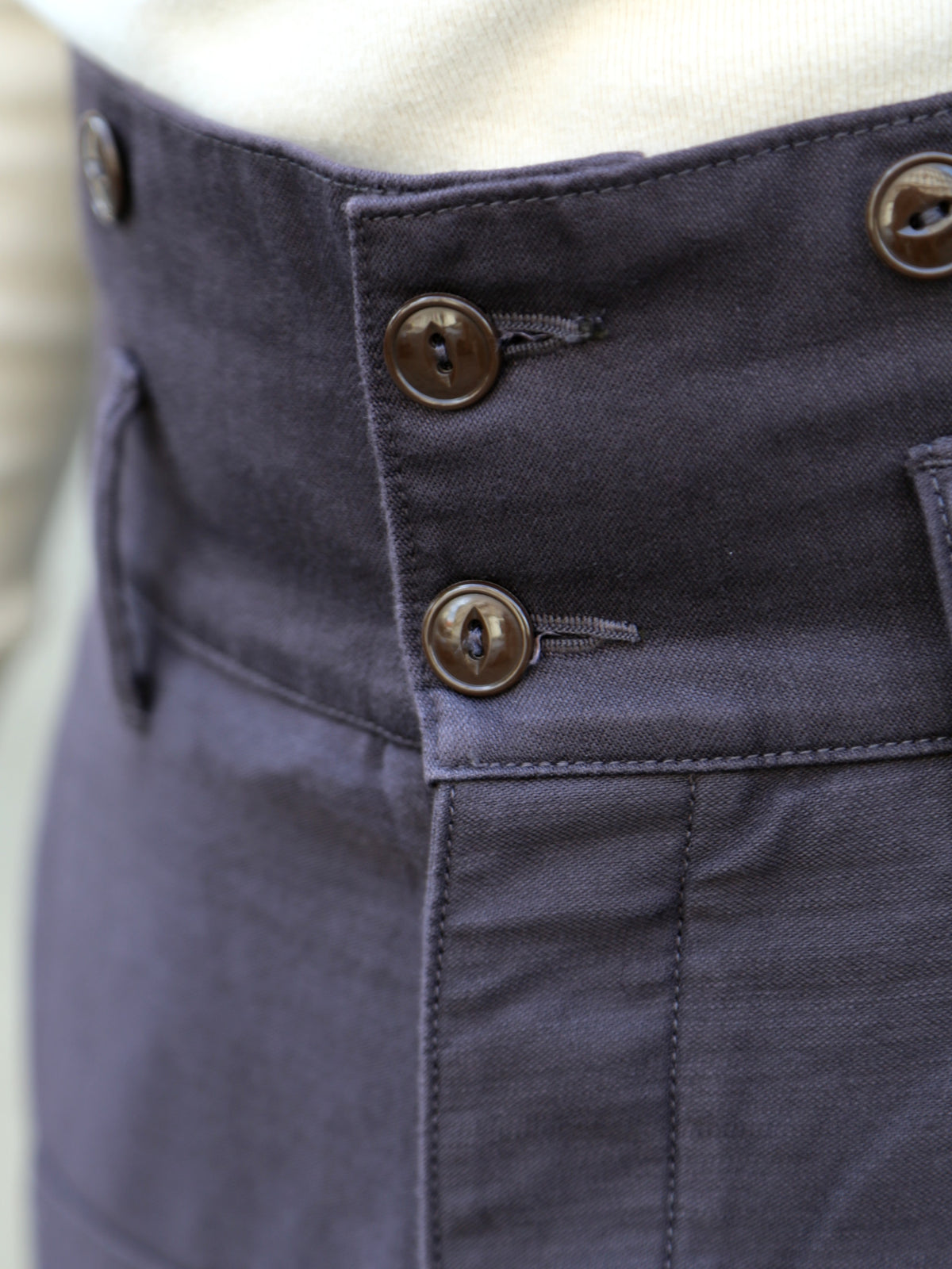 Black Sign Military Back Satin Combat Trousers – Mud Brown (BSSP-25510)