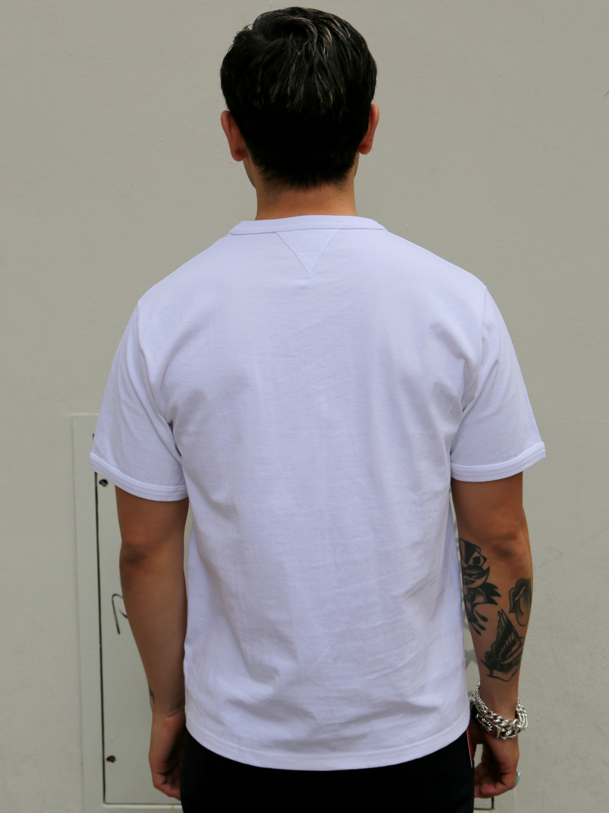 Joe McCoy MC23020 Gusset Tee – White