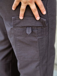 Black Sign Military Back Satin Combat Trousers – Mud Brown (BSSP-25510)