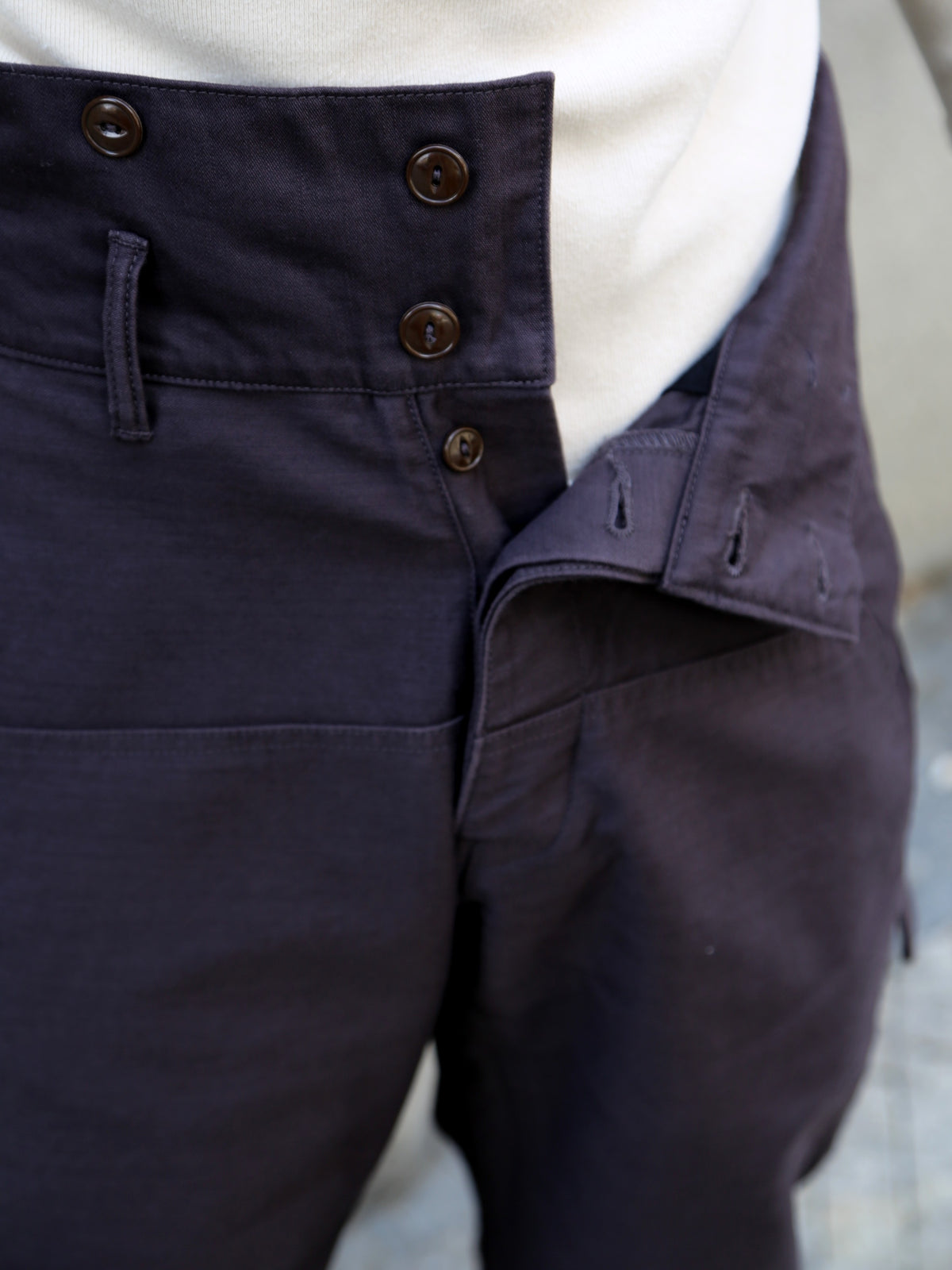 Black Sign Military Back Satin Combat Trousers – Mud Brown (BSSP-25510)